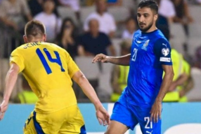 Millimiz bu gün Ukrayna ilə qarşılaşır