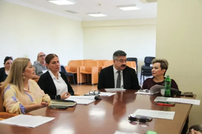 Afaq Bəşirqızının iştirakı ilə yeni tamaşanın məşqlərinə başlanılıb(FOTOLAR)