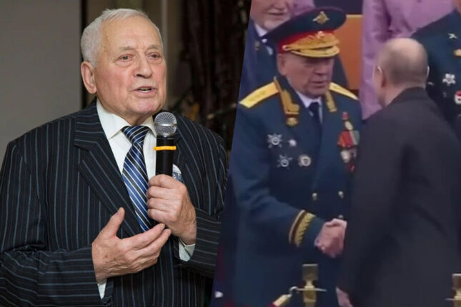 Paradda Putinin əlini sıxan veteran Kizyun öldü