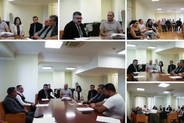 Akademik Musiqili Teatrda “Mesenat” tamaşasının məşqlərinə başlanılıb – FOTO