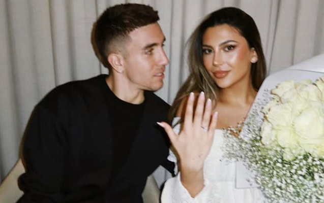 “Qarabağ”ın futbolçusu sevgilisinə evlilik təklif etdi- VİDEO