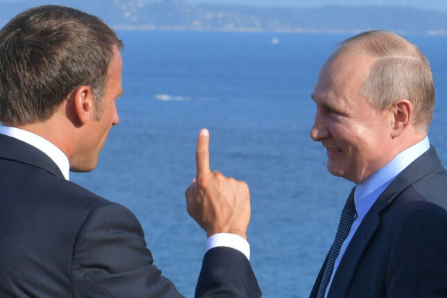 Kreml Makronun  sözlərinə reaksiya verdi