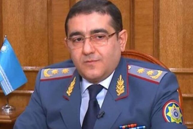 General Hüseynov vəzifəsindən azad olundu