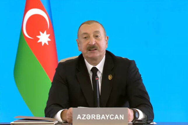 Prezident Zirvə Görüşündə çıxış edir – Video – Yenilənib