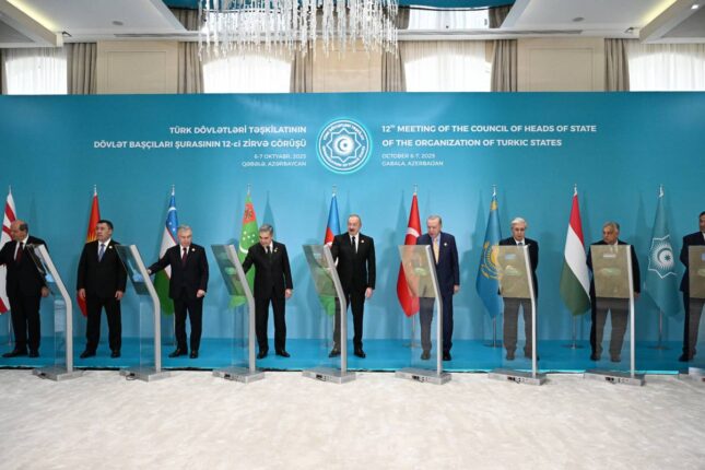 Türk liderlər Füzulidə məscidin təməlini qoydular – VİDEO