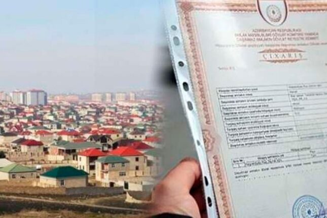 Bu evlər üçün çıxarış almaq mümkün olmayacaq – Ekspert