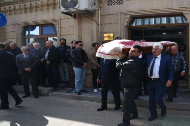 Oqtay Şirəliyev dəfn edildi – FOTO – YENİLƏNDİ