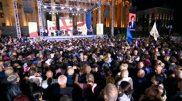 Gürcüstanın 5 müxalif lideri saxlanıldı