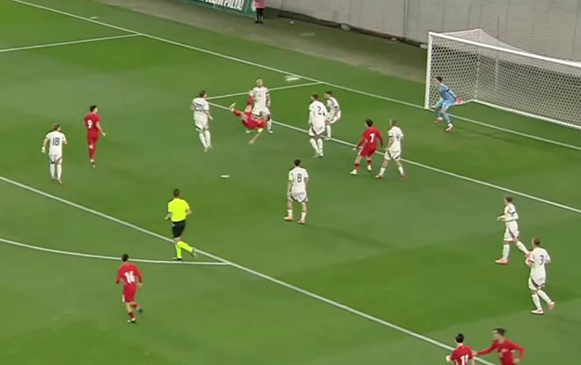 Türkiyə yığmasının üzvündən mükəmməl qol – Video