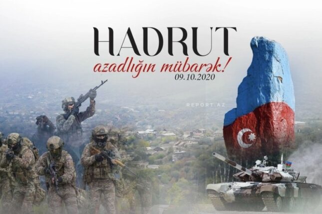 Hadrutun işğaldan azad olunmasından 5 İL ÖTÜR