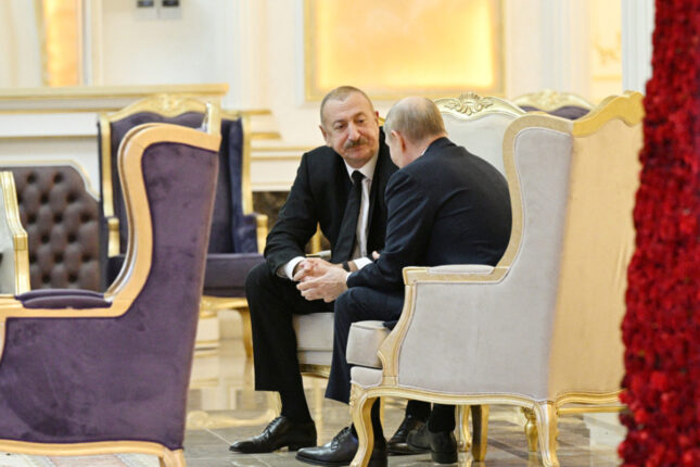 İlham Əliyev Putinə təşəkkür etdi