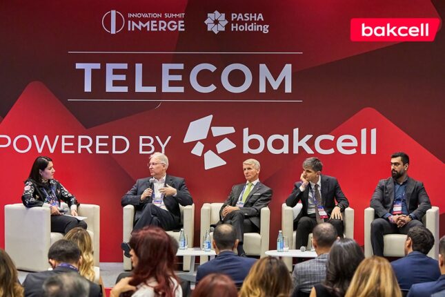 “Bakcell”in baş icraçı direktoru “INMerge” İnnovasiya Sammitində çıxış edib – Fotolar