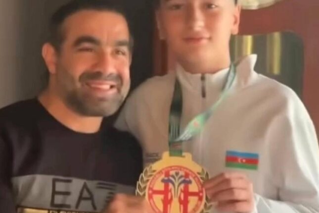Rəşad Dağlının oğlu çempion oldu – VİDEO