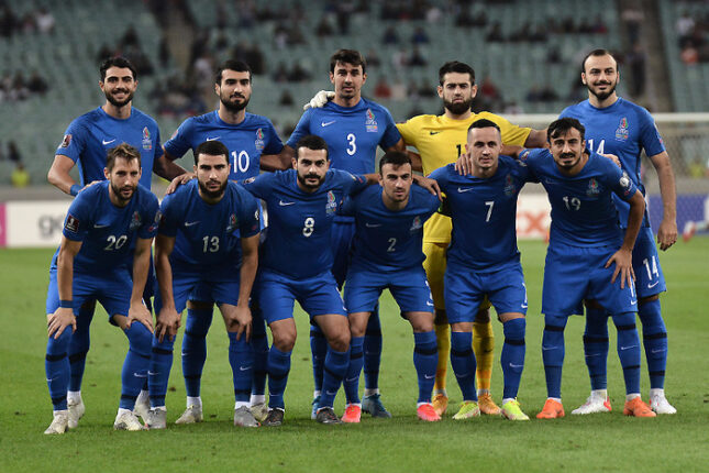 Azərbaycan millisi Fransaya qarşı