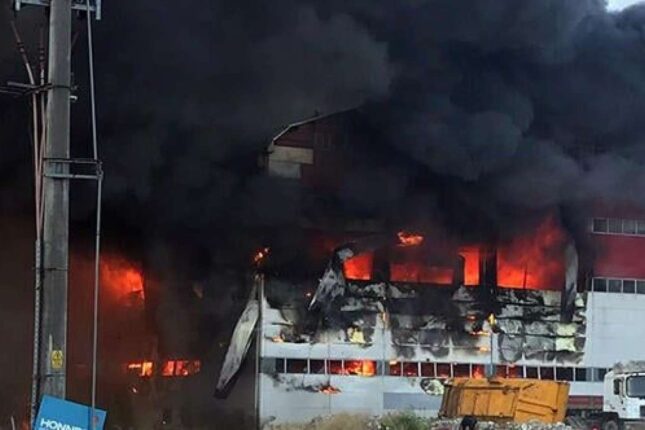 Türkiyədə fabrikdə partlayış: ölənlər var