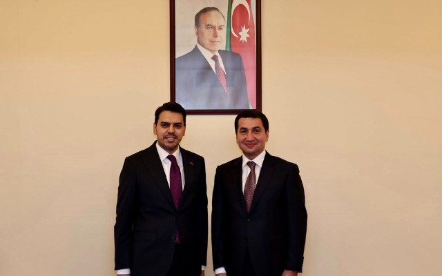 Hikmət Hacıyev TİKA sədri ilə görüşdü – FOTOLAR