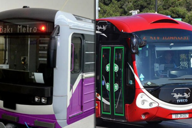 Metro və avtobuslarda YENİ QİYMƏT