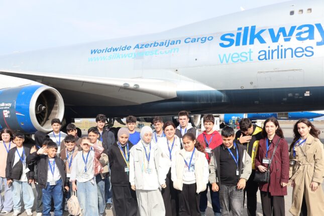 Şəhid övladları üçün Heydər Əliyev Beynəlxalq Hava Limanına ekskursiya təşkil olundu