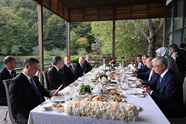 Qəbələdə liderlərin şərəfinə rəsmi nahar verildi – FOTOLAR