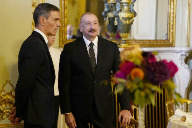 Prezident İlham Əliyev Kopenhagendə ziyafətdə iştirak edib-FOTO