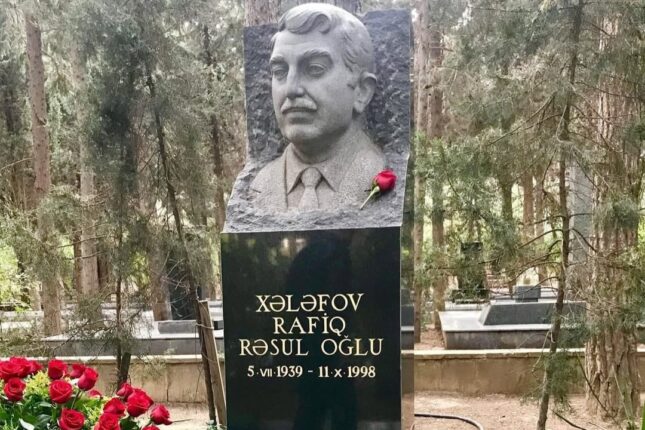 Əməkdar mühəndis, dövlət xadimi Rafiq Xələfovun anım günüdür