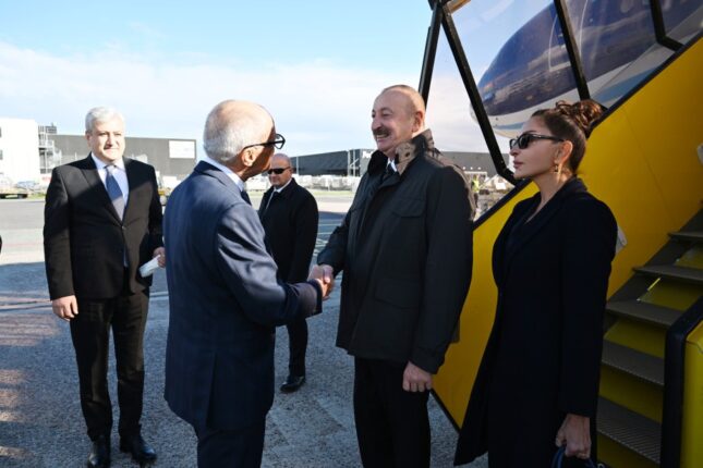 Prezident İlham Əliyev Danimarkada işgüzar SƏFƏRDƏDİR – FOTO