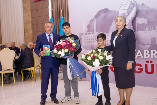 Abşeronda Zəfər Günü ilə bağlı şəhid ailələriylə görüş keçirilib- FOTO