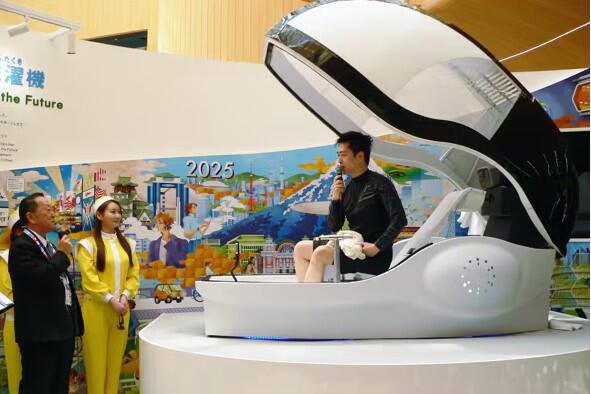 Yaponiyada “insan yuyan maşın” satışa çıxarıldı-VİDEO