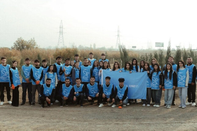 Leyla Əliyeva Mingəçevirdə ekoloji aksiyalarda iştirak etdi (FOTO)