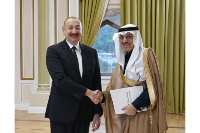 Prezident qəbul keçirdi – FOTO