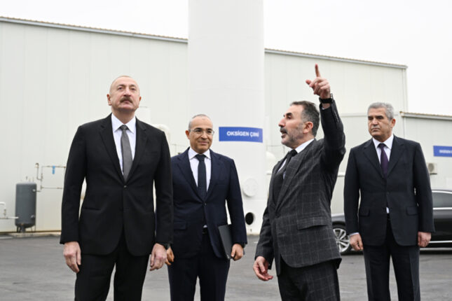 Prezident açılışda – Fotolar