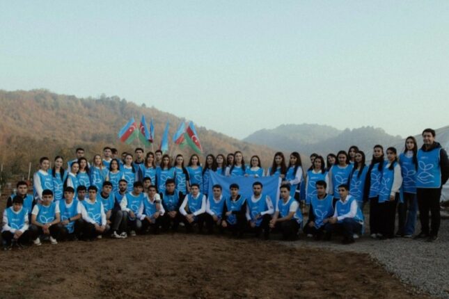 Leyla Əliyeva, Arzu Əliyeva və Alena Əliyeva Lənkəranda ekoloji aksiyalarda iştirak ediblər