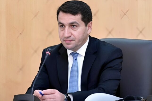 Hikmət Hacıyev Zəngəzur dəhlizindən yeni görüntülər paylaşdı – VİDEO