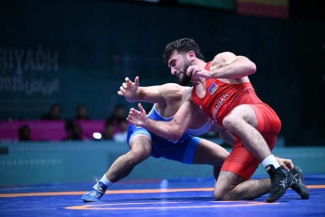 Azərbaycan sərbəst güləşçisi İslamiadanın qalibi olub