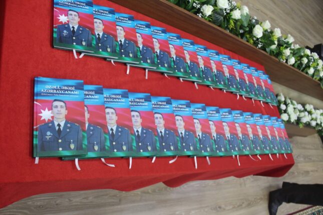 “Əzəli, əbədi Azərbaycanam!” – Şəhid mayor Natiq İsmayılovun ömür yoluna həsr olunan kitab təqdim edildi
