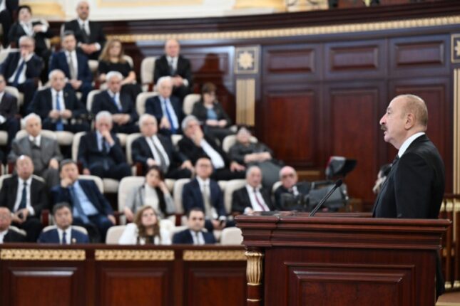Azərbaycan Prezidenti: Bu gün güc amili dünyada aparıcı amildir