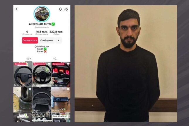 “TikTok”da vətəndaşların pulunu ələ keçirən şəxs saxlanıldı
