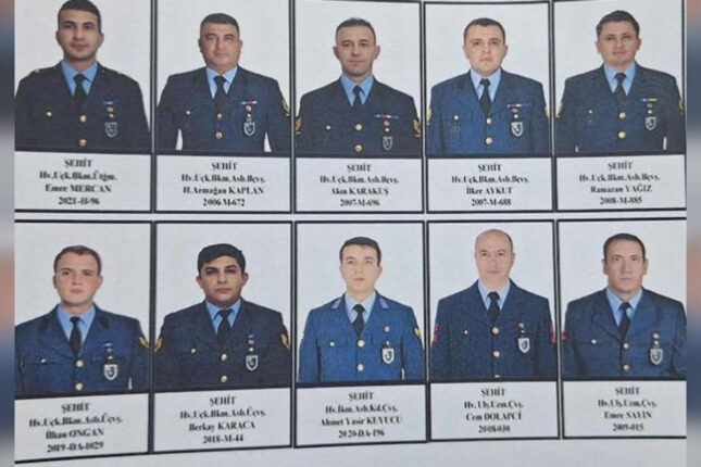 Həlak olan ekipaj üzvlərinin – Fotosu