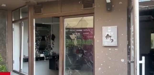 Kiyevə hücum zamanı zərər görən Azərbaycan səfirliyindən son görüntülər-VİDEO