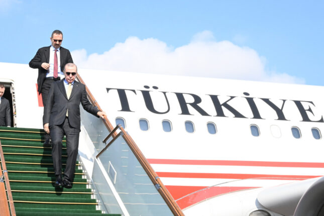 Ərdoğan Azərbaycana gəldi – FOTOLAR