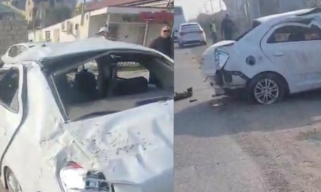 Dəhşətli qəzanın görüntüləri yayıldı – Video