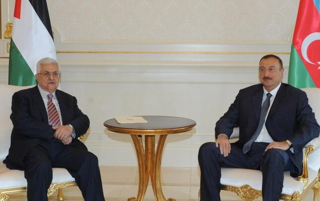 Azərbaycan Prezidenti Mahmud Abbası TƏBRİK ETDİ