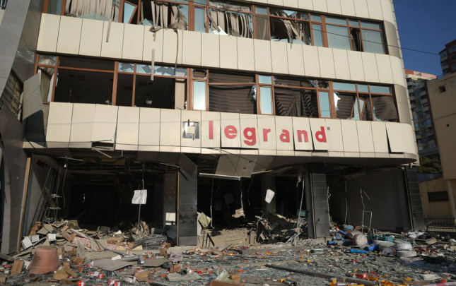 Qazsızmadan partlayan plazanın qarısındakı yolu AAYDA çəkirmiş