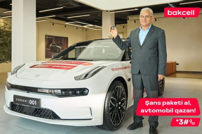 7-ci avtomobilin açarları təqdim edildi! – Həyəcan dolu anlar