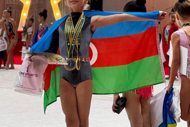 ProSport Gimnastika Klubunun yetirmələri Dubayda keçirilən beynəlxalq turnirdə uğur qazanıblar – FOTOLAR