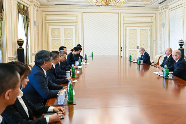 İlham Əliyev qəbul keçirdi – Fotolar