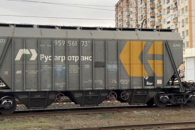 Buğda yüklü qatar Azərbaycandan keçib Ermənistana getdi – FOTO,VİDEO