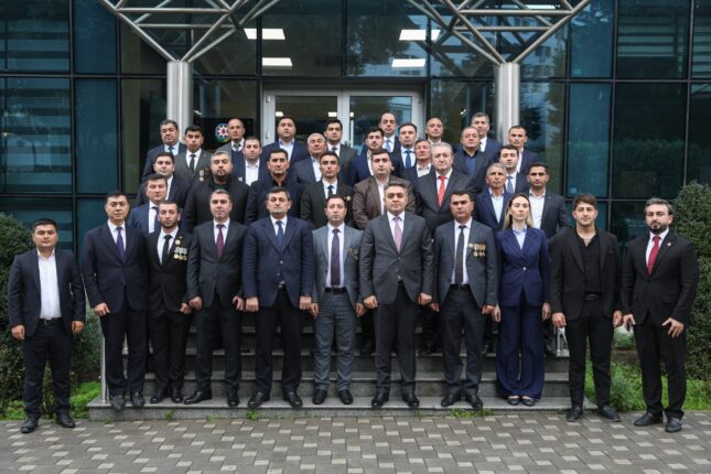 SİMDNX-da şəhid ailələri, qazilər və Vətən müharibəsi iştirakçıları ilə görüş keçirilib