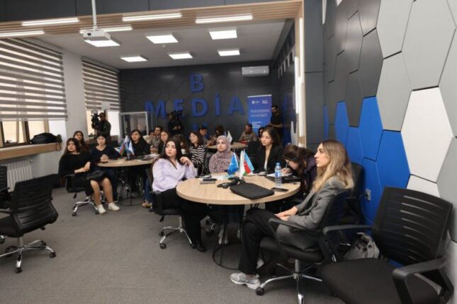 MEDİA-nın birgə təşkilatçılığı ilə “Euronews Academy” təlim proqramına başladı – FOTO