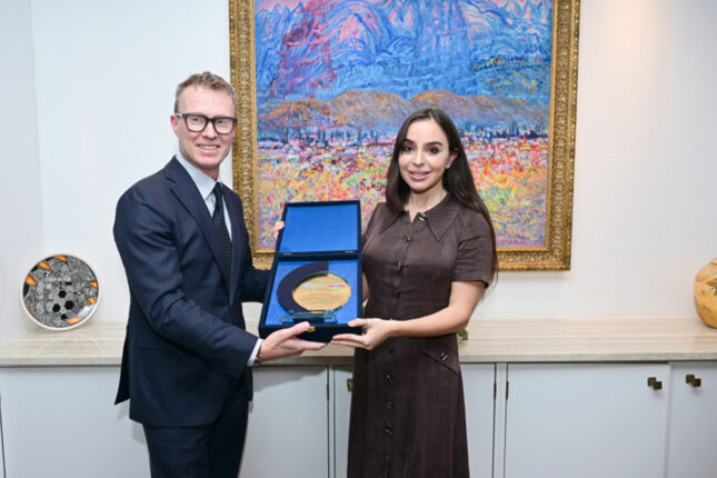 Leyla Əliyeva ÜST-nin xüsusi nümayəndəsi ilə görüşdü – Fotolar Leyla Əliyeva ÜST-nin xüsusi nümayəndəsi ilə görüşdü – Fotolar